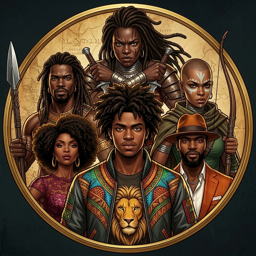 Realms & Roads characters